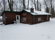 10820N Moose Lake Road, a Rustic Style resort/camp building, built in Hayward, Wisconsin in 1920.