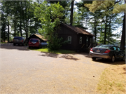 12503N Town Hall Road, a Rustic Style resort/camp building, built in Hayward, Wisconsin in 1940.