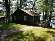 12503N Town Hall Road, a Rustic Style resort/camp building, built in Hayward, Wisconsin in 1940.