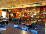 11823W State Highway 77, a Cross Gabled resort/camp building, built in Hayward, Wisconsin in 1950.