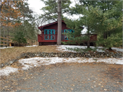 9993N Grand Pines Lane, a Rustic Style resort/camp building, built in Hayward, Wisconsin in 1980.