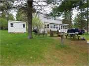 7796N Worlds End Road, a Rustic Style resort/camp building, built in Hayward, Wisconsin in 1920.