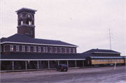 Chicago and North Western Railway Passenger Depot, a Building.