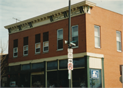 101-105 N IOWA ST, a Commercial Vernacular retail building, built in Dodgeville, Wisconsin in 1889.