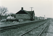 500 RAILROAD AVE, a Astylistic Utilitarian Building depot, built in Colfax, Wisconsin in 1914.