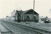 500 RAILROAD AVE, a Astylistic Utilitarian Building depot, built in Colfax, Wisconsin in 1914.