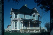 221 US HIGHWAY 14, a Queen Anne house, built in Rutland, Wisconsin in 1892.