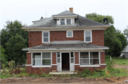 7153 County Road PD, a American Foursquare house, built in Verona, Wisconsin in 1930.