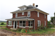 7153 County Road PD, a American Foursquare house, built in Verona, Wisconsin in 1930.