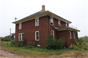 7153 County Road PD, a American Foursquare house, built in Verona, Wisconsin in 1930.