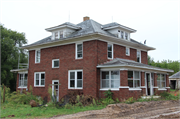 7153 County Road PD, a American Foursquare house, built in Verona, Wisconsin in 1930.