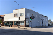 1231-1233 Caledonia St., a Commercial Vernacular retail building, built in La Crosse, Wisconsin in 1888.