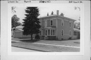 308 COURT ST 308 COURT ST, a Italianate house, built in Merrill, Wisconsin in 1900.