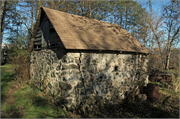 1143 LAKEFIELD RD, a smokehouse, built in Grafton, Wisconsin in 1875.