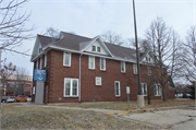 1127 PRINCE HALL DRIVE, a Queen Anne fire house, built in Beloit, Wisconsin in 1899.