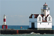S PIER, E END, HARBOR ENTRANCE, a Other Vernacular lifesaving station facility/lighthouse, built in Kewaunee, Wisconsin in 1912.