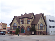 625 COLLEGE AVE, a Romanesque Revival church, built in Racine, Wisconsin in 1895.