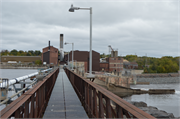 50 Bridge St, a Astylistic Utilitarian Building mill, built in Cornell, Wisconsin in 1913.