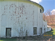 31390 Dog Hollow Rd, a Astylistic Utilitarian Building centric barn, built in Ithaca, Wisconsin in 1880.
