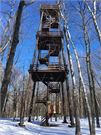 PARK DRIVE, a Rustic Style fire tower, built in Nasewaupee, Wisconsin in 1931.