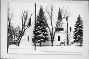 CA. 306 N MILL ST, a Queen Anne church, built in Merrill, Wisconsin in 1888.