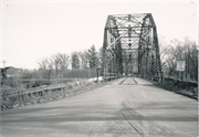 RIVER RD OVER THE BLACK RIVER, a NA (unknown or not a building) overhead truss bridge, built in Levis, Wisconsin in 1940.