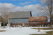 6059 PORTAGE RD, a Astylistic Utilitarian Building barn, built in Burke, Wisconsin in 1900.