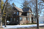 5978 Portage Road, a Queen Anne house, built in Burke, Wisconsin in 1900.