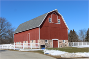 6339 BRANDYWOOD TRL, a Astylistic Utilitarian Building barn, built in Windsor, Wisconsin in 1930.