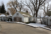 3807 COUNTY HIGHWAY M, a Colonial Revival/Georgian Revival house, built in Westport, Wisconsin in 1935.