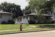 405 Bram Street, a Ranch house, built in Madison, Wisconsin in 1950.