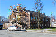 6626 W Beloit Rd, a Romanesque Revival house of worship, built in West Allis, Wisconsin in 1939.