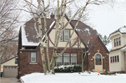 7935	Portland Avenue, a English Revival Styles house, built in Wauwatosa, Wisconsin in 1929.