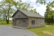 3255 CTH I, a Side Gabled house, built in Saukville, Wisconsin in 1855.