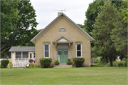 N 5299 NORTH RD N 5299 NORTH RD, a Front Gabled school-one to six room, built in Spring Prairie, Wisconsin in 1893.