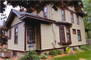205 W CHURCH ST, a American Foursquare house, built in Evansville, Wisconsin in 1911.