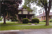 205 W CHURCH ST, a American Foursquare house, built in Evansville, Wisconsin in 1911.