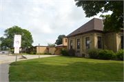 W204 N16850 Jackson Dr (NE CORNER OF MAIN ST AND JACKSON DR), a One Story Cube school-one to six room, built in Jackson, Wisconsin in 1894.