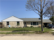 7330	Portland Avenue, a Ranch house, built in Wauwatosa, Wisconsin in 1952.