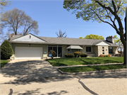 7510	Wells Street, a Ranch house, built in Wauwatosa, Wisconsin in 1953.