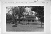 GREENDALE RD, 352, W SIDE, .4 M S OF NEWTON RD, a Gabled Ell house, built in Eaton, Wisconsin in .