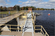 NOKOMIS RD AND TOMAHAWK RIVER, a NA (unknown or not a building) dam/lock, built in Bradley, Wisconsin in 1911.