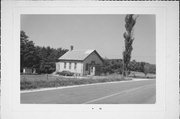 TANNERY ROAD, 1/2 M N ON SECTION LINE BETWEEN 24 AND 25, 1/3 M E OF SECTION LINE, a Front Gabled school-one to six room, built in Two Rivers, Wisconsin in .