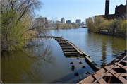 N of W Bruce St between S Muskego Ave and S Menomonee Canal, a NA (unknown or not a building) canal, built in Milwaukee, Wisconsin in 1870.