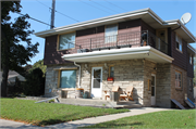 10114 W. North Avenue, a Contemporary apartment/condominium, built in Wauwatosa, Wisconsin in 1954.