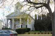 521 Ontario Ave, a Colonial Revival/Georgian Revival house of worship, built in Sheboygan, Wisconsin in 1851.