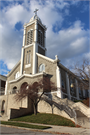 828 New Jersey Ave, a Romanesque Revival church, built in Sheboygan, Wisconsin in 1911.