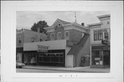 617 Fremont St., a Italianate large retail building, built in Kiel, Wisconsin in 1870.