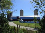 W755 WIS 96, a Astylistic Utilitarian Building barn, built in Kaukauna, Wisconsin in 1955.