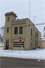 1827 N 10th St, a Astylistic Utilitarian Building fire house, built in Sheboygan, Wisconsin in 1904.